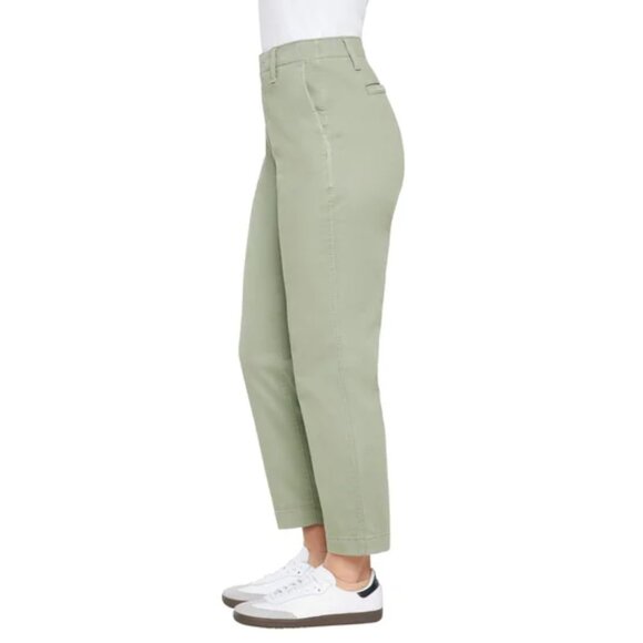 NWT Gap Women’s Slim Ankle Pants Cotton Green Women's Size 8 - Picture 2 of 11